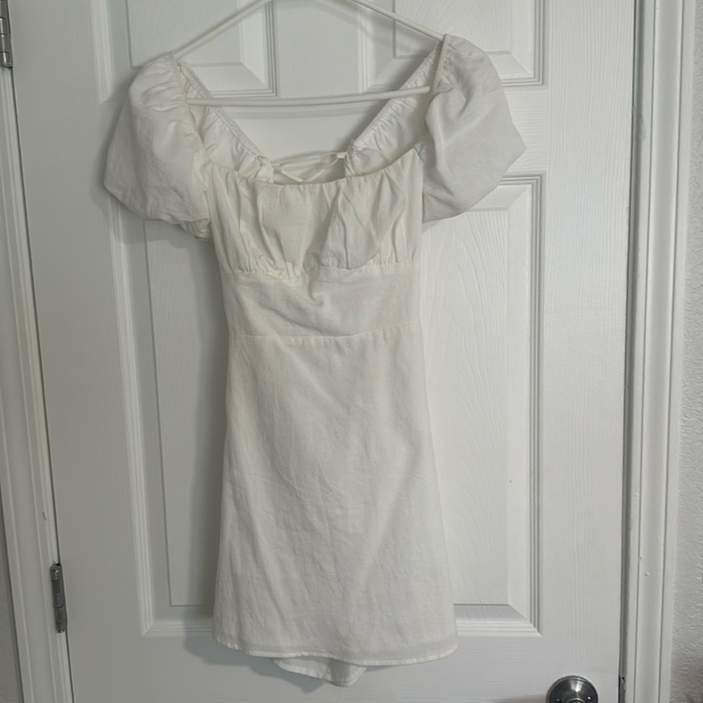 Windsor white mini dress